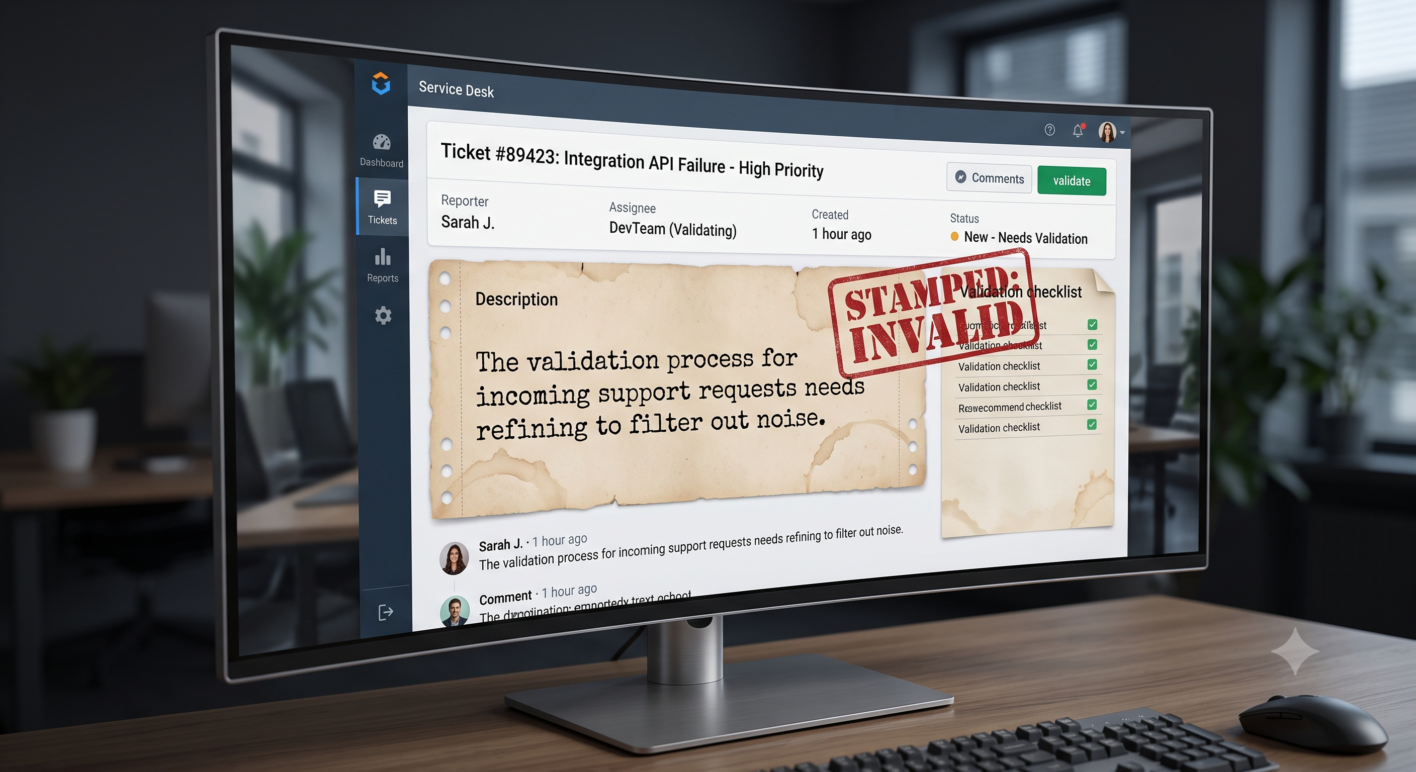 Czym jest walidacja zgłoszeń i dlaczego powstrzymuje Twój zespół przed marnowaniem czasu na nieprawidłowe zgłoszenia?