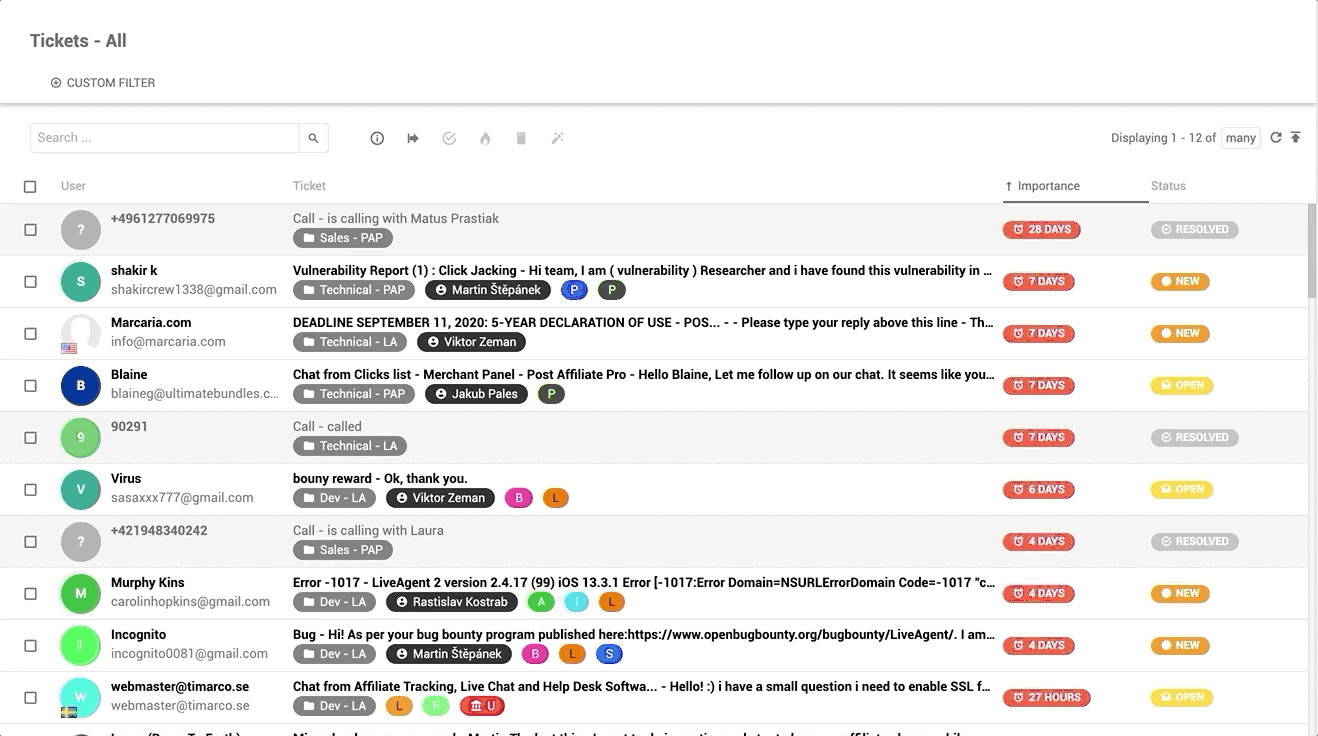 Przykład uniwersalnej skrzynki odbiorczej