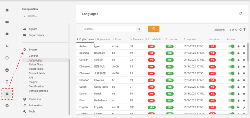 Możliwości wielojęzyczne w oprogramowaniu help desk