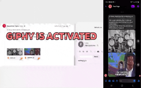 Przykład GIF-u dla LiveAgent