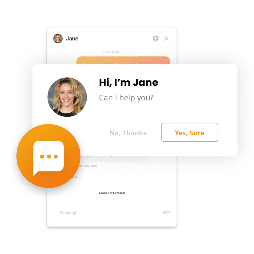 Proaktywne zaproszenia do czatu