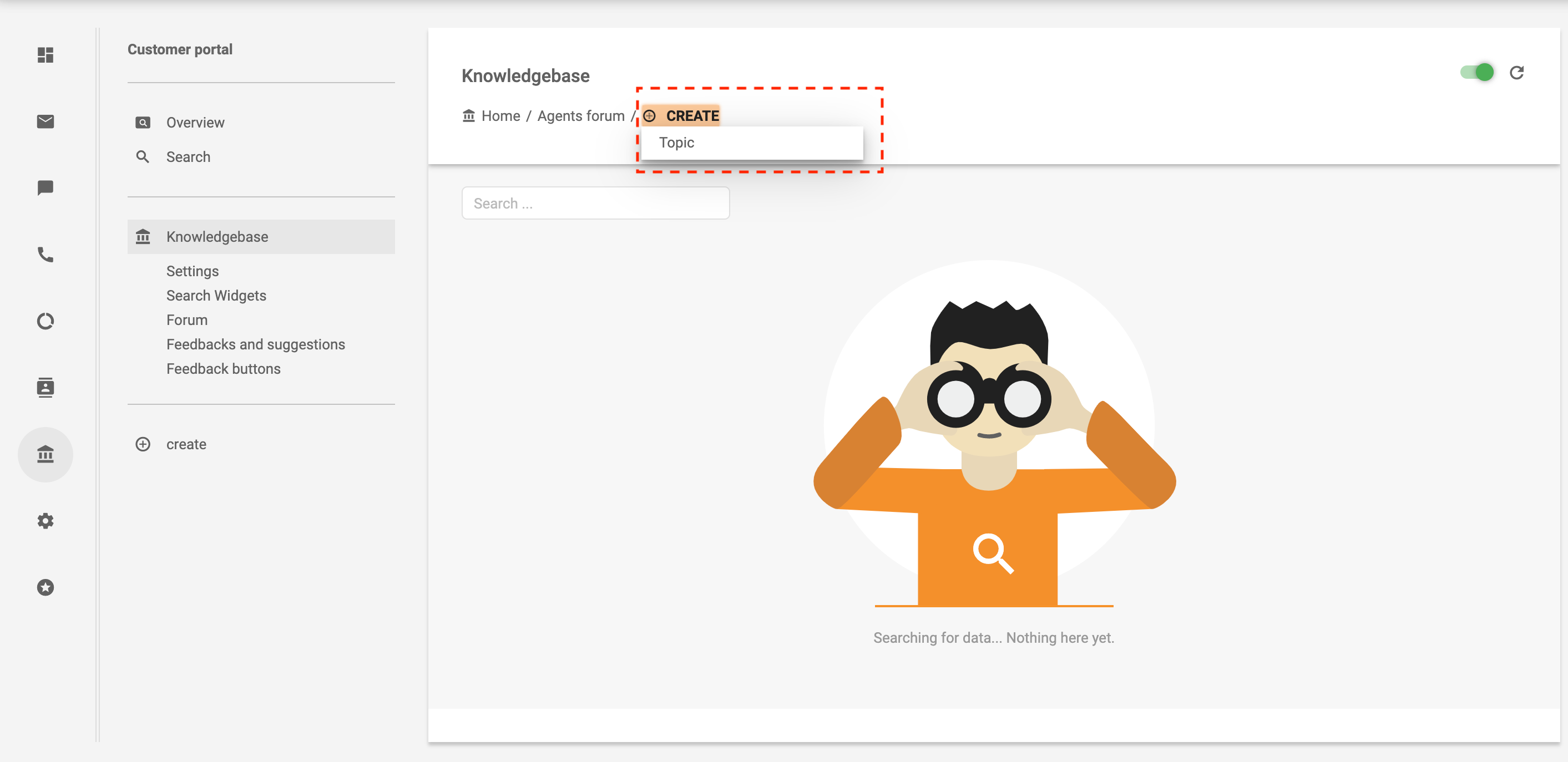 Utwórz temat na forum agenta