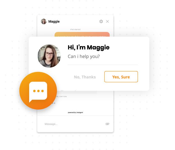 Proaktywne zaproszenie do czatu przez LiveAgent