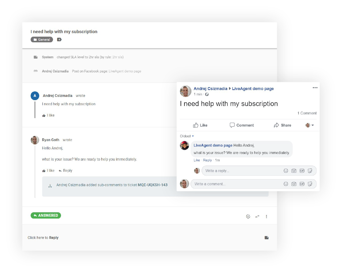 Obsługa klienta w mediach społecznościowych na Facebooku