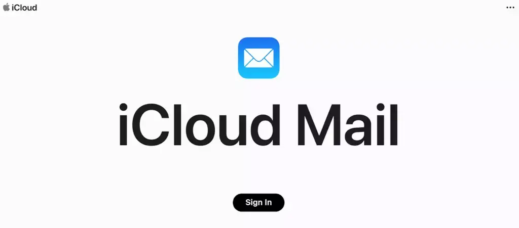 Strona główna iCloud Mail