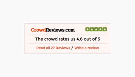 Ocena Crowd Reviews 4,6 na 5