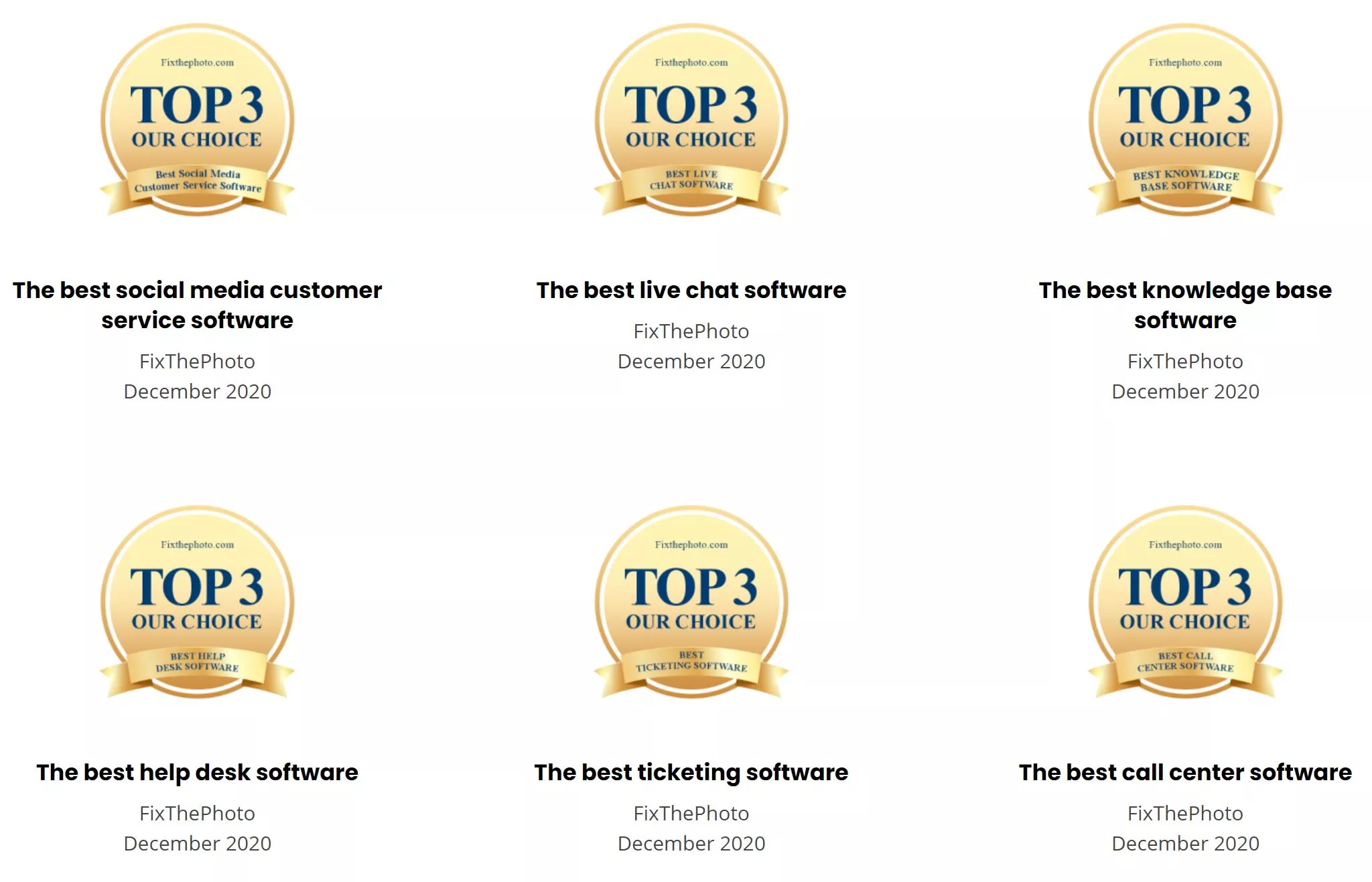 Nagrody FixThePhoto dla LiveAgent