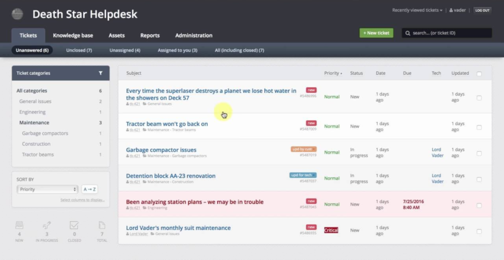 Systemy obsługi zgłoszeń Jitbit helpdesk