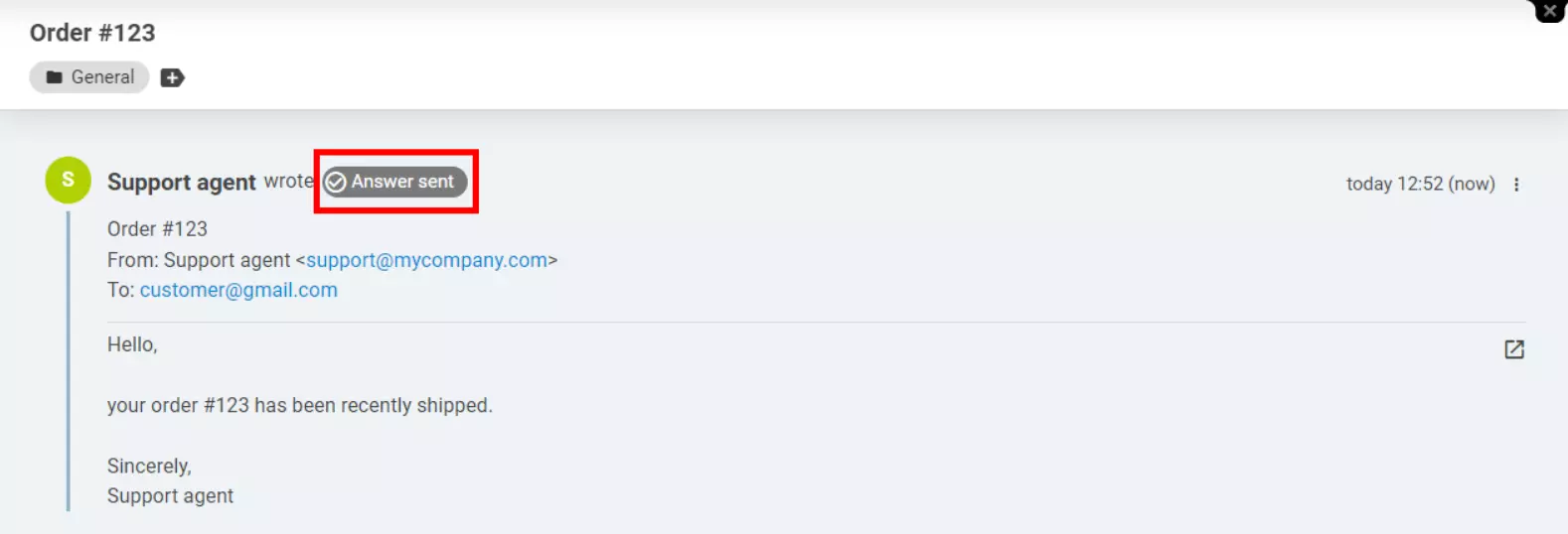 LiveAgent - Wskaźnik stanu dostarczenia odpowiedzi