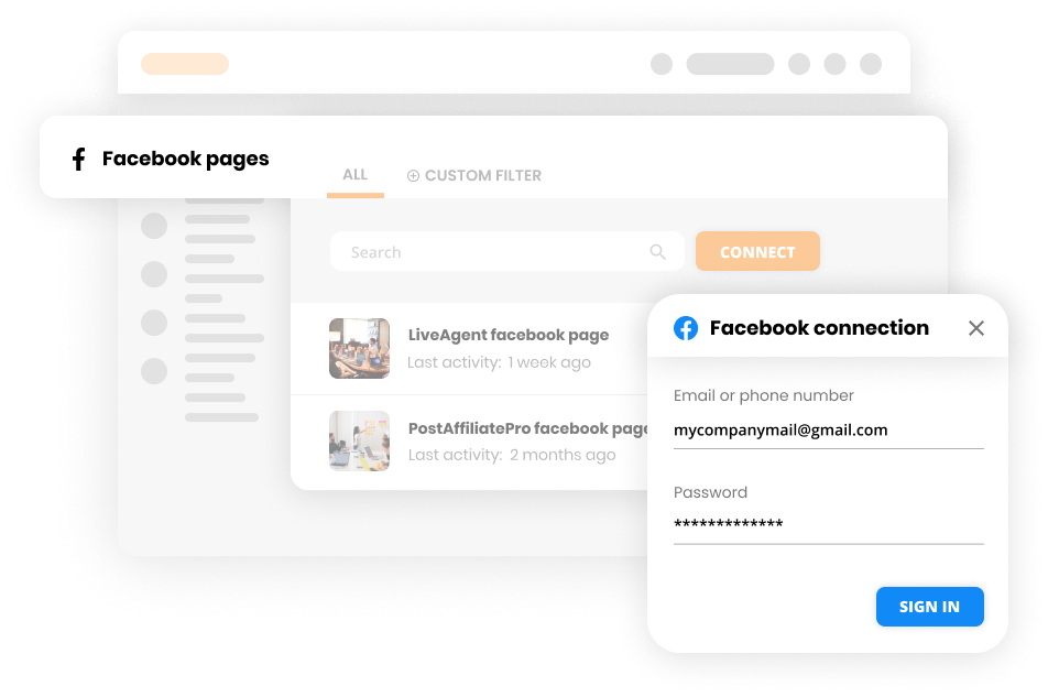 Połącz Facebook z oprogramowaniem Help desk - LiveAgent