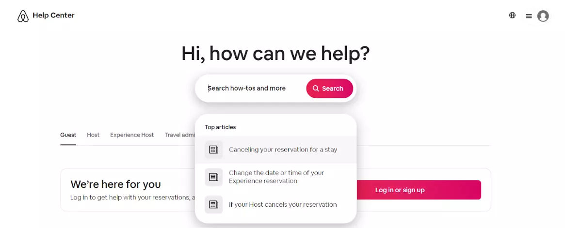Rekomendacje artykułów Airbnb