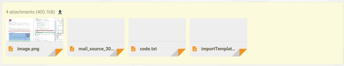 Zbiorcze pobieranie załączników