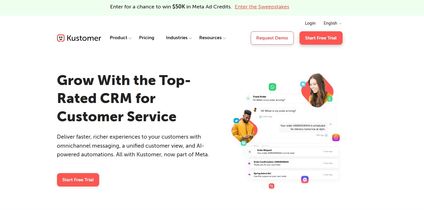 Oprogramowanie help desk Kustomer