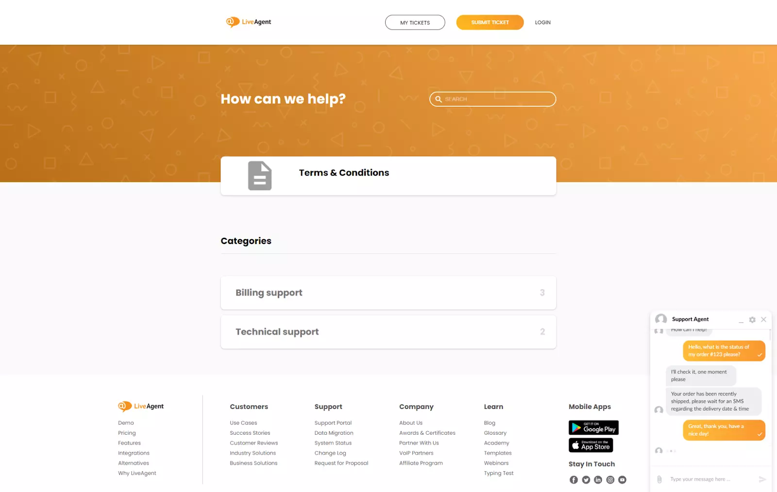 Nowy wygląd portalu klienta i widżetu czatu w LiveAgent