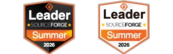 Odznaka Lidera Lata 2026 LiveAgent od SourceForge