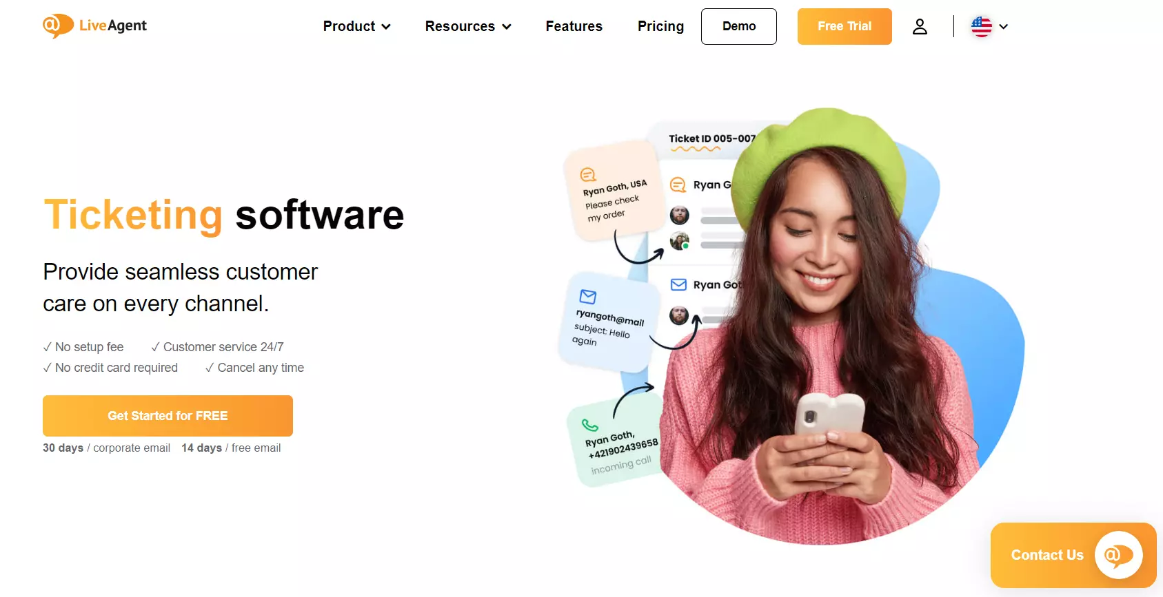 System ticketingowy i zarządzania e-mailem LiveAgent