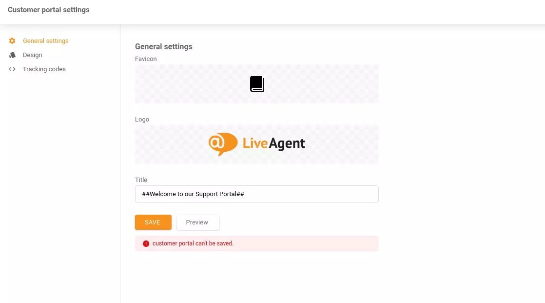 Niefunkcjonujący przycisk Zapisz w aplikacji LiveAgent