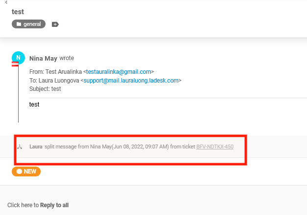 Umowa SLA nie zastosowana do podzielonych biletów w aplikacji LiveAgent