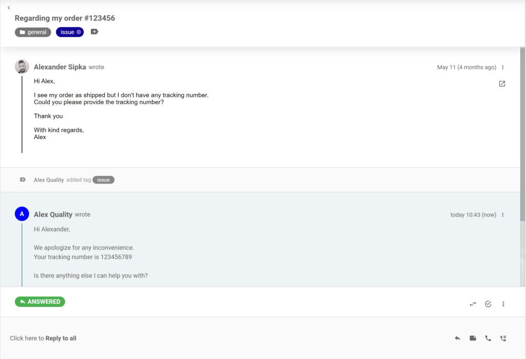 Ulepszenie rozmowy w zgłoszeniach LiveAgent