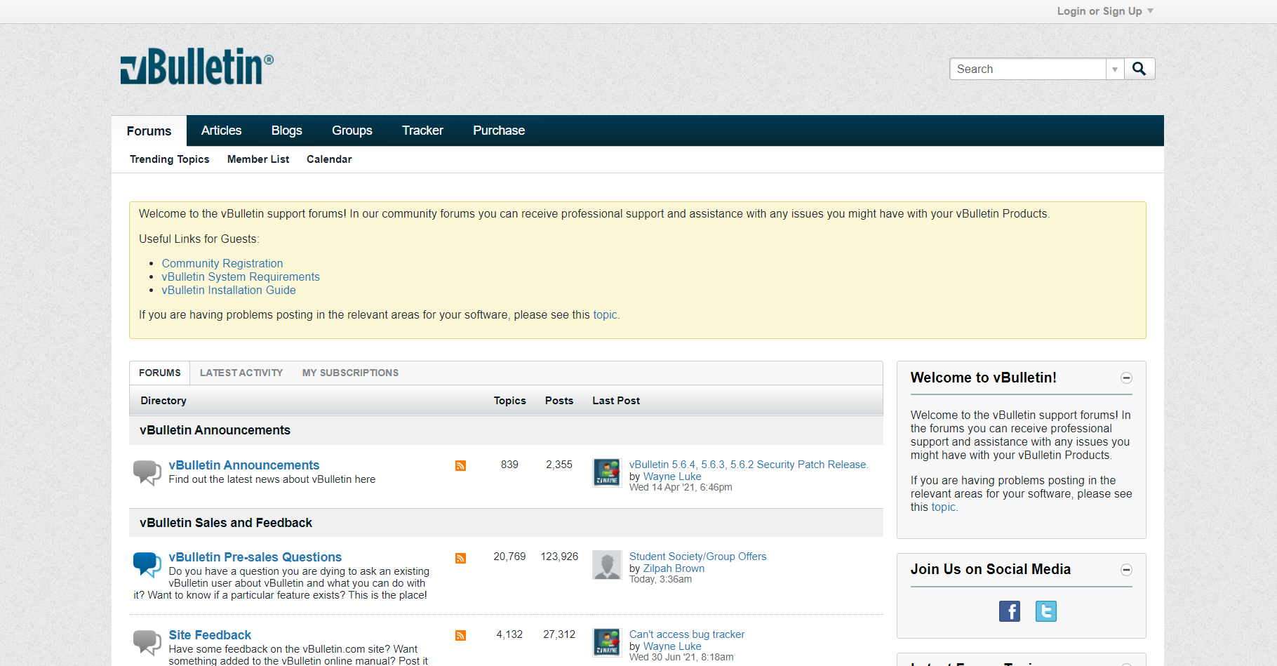 Katalog forów vBulletin