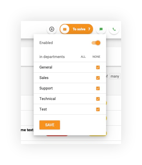 Automatyczna dystrybucja biletów LiveAgent