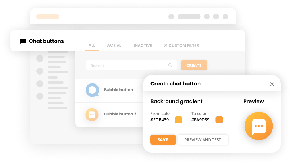Połączenia czatu na żywo