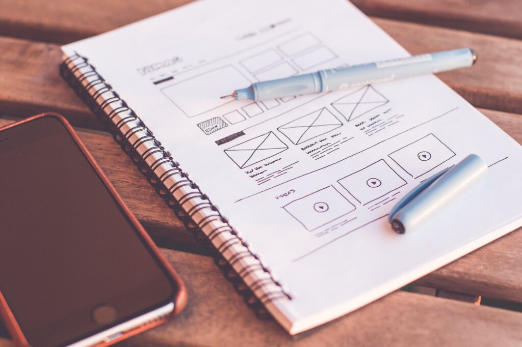 Notatnik z projektem