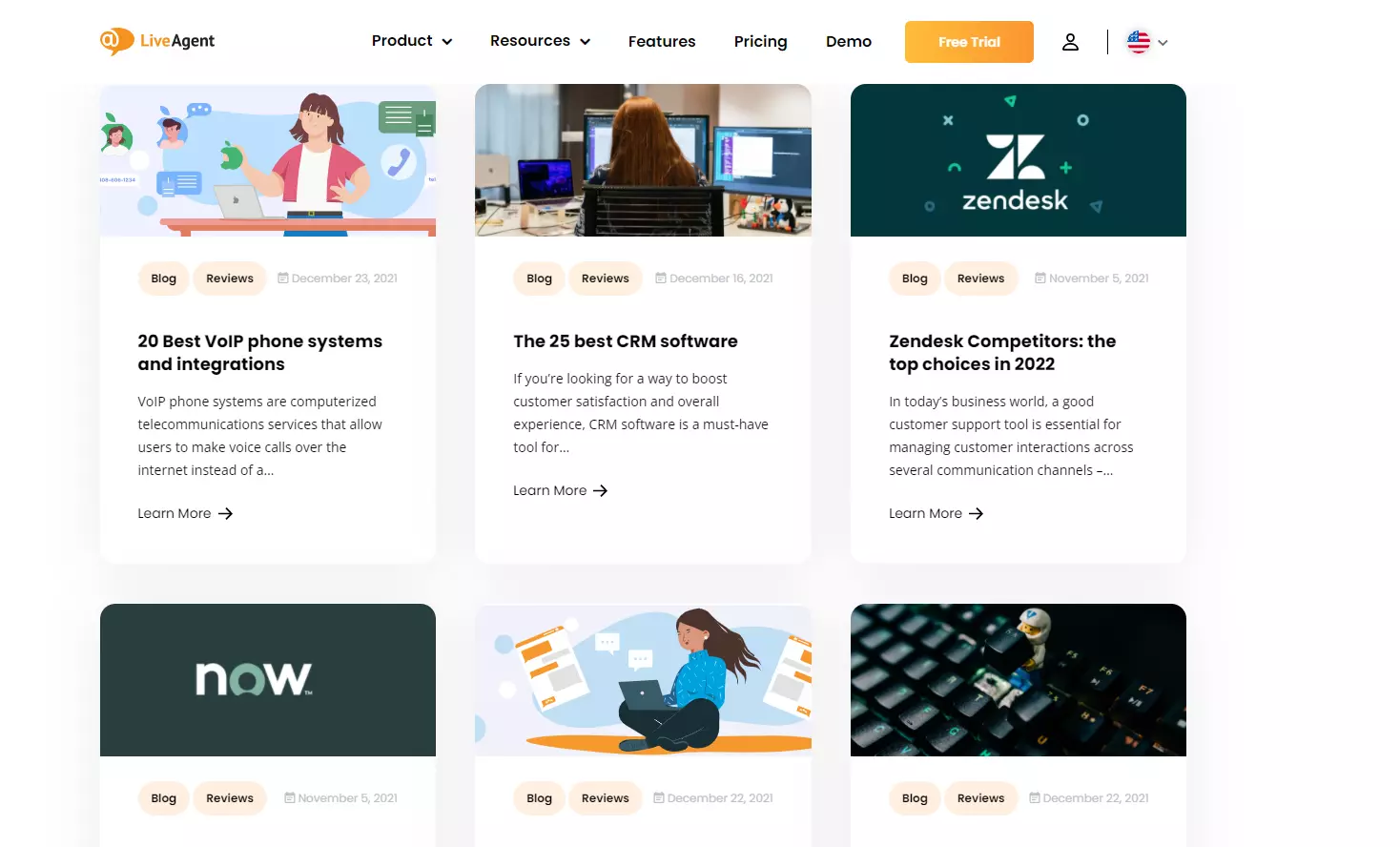 Wpisy na blogu LiveAgent