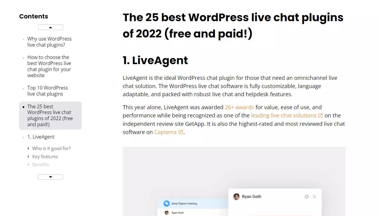 Przykład tagów nagłówków