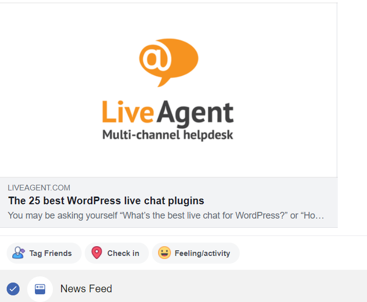 Przykład znacznika społecznego