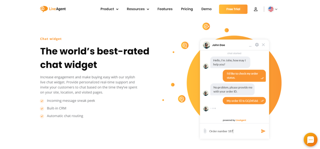 LiveAgent – najlepiej oceniany czat