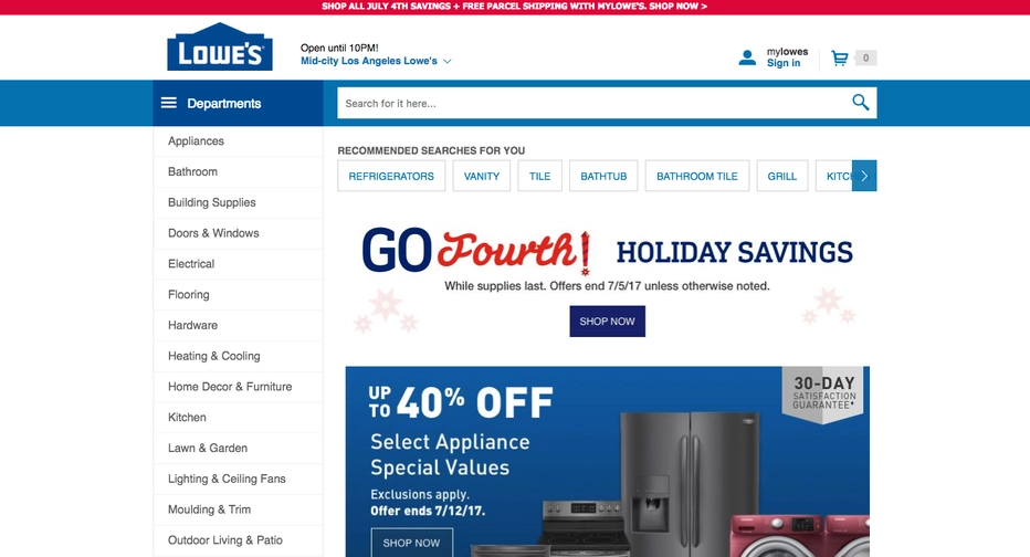 Kontakty Helpdesku Lowes