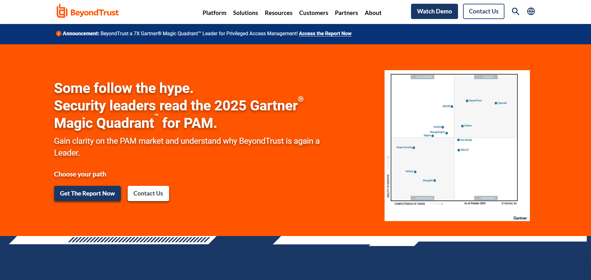 Kontakty Helpdesku BeyondTrust