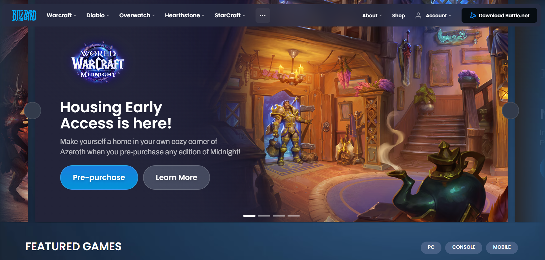 Kontakty Blizzard Help Desk