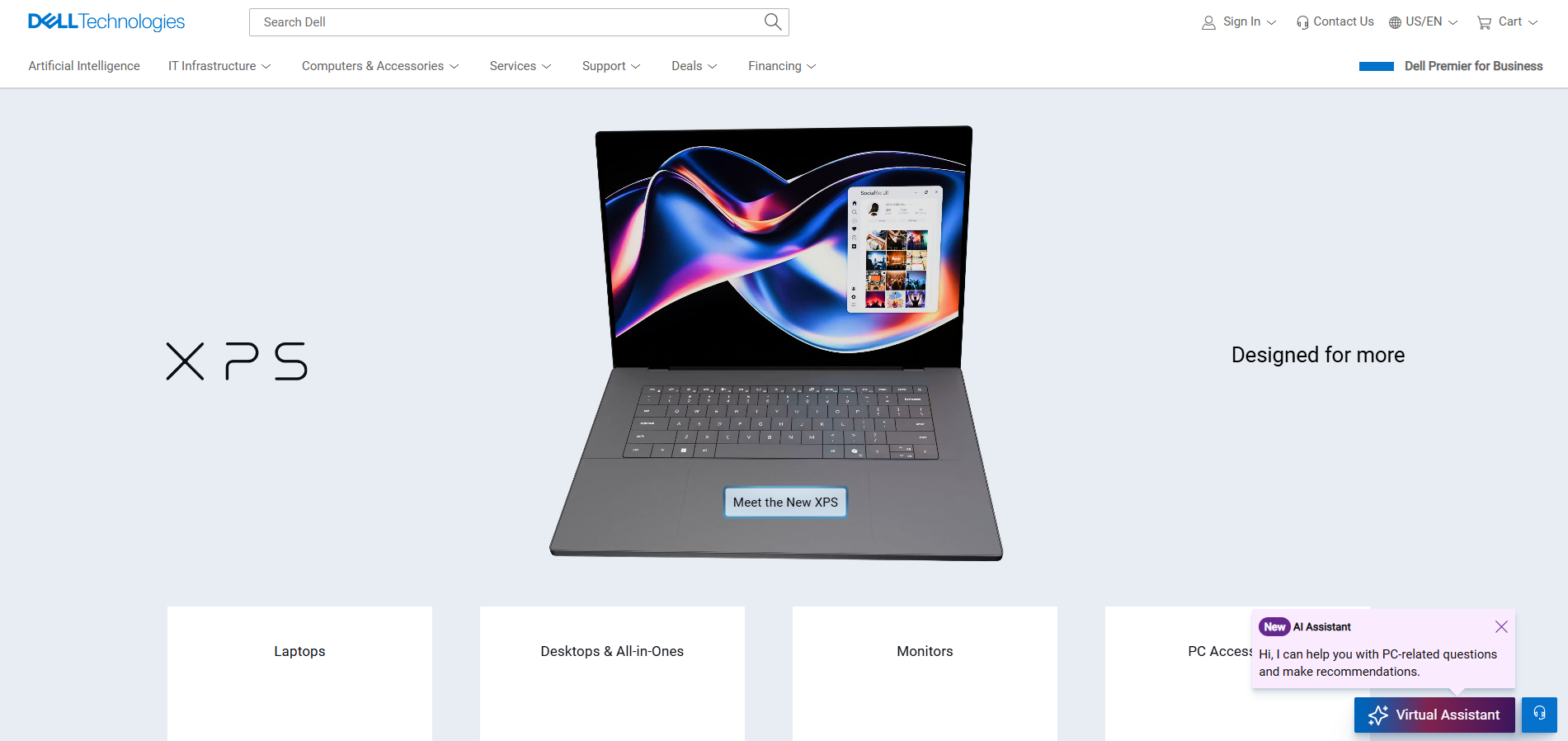 Kontakty Helpdesku Dell
