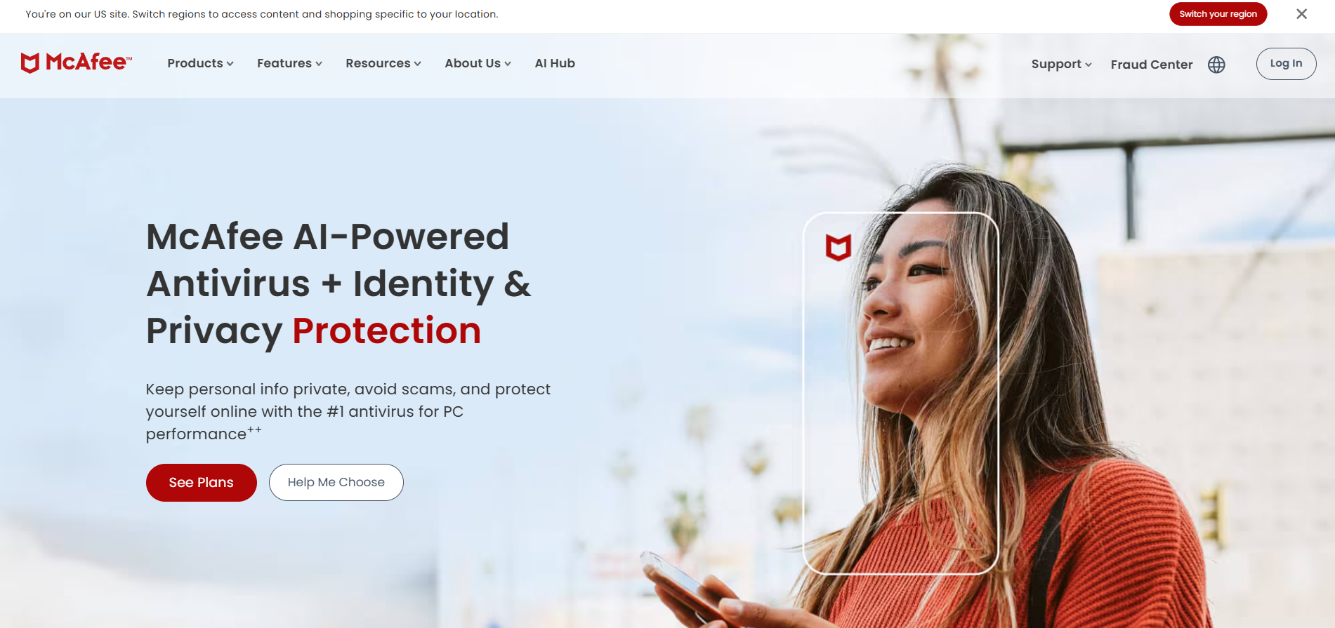 Kontakty Helpdesku McAfee