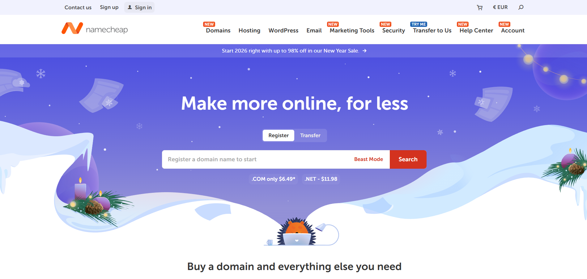 Kontakty Namecheap Help Desk