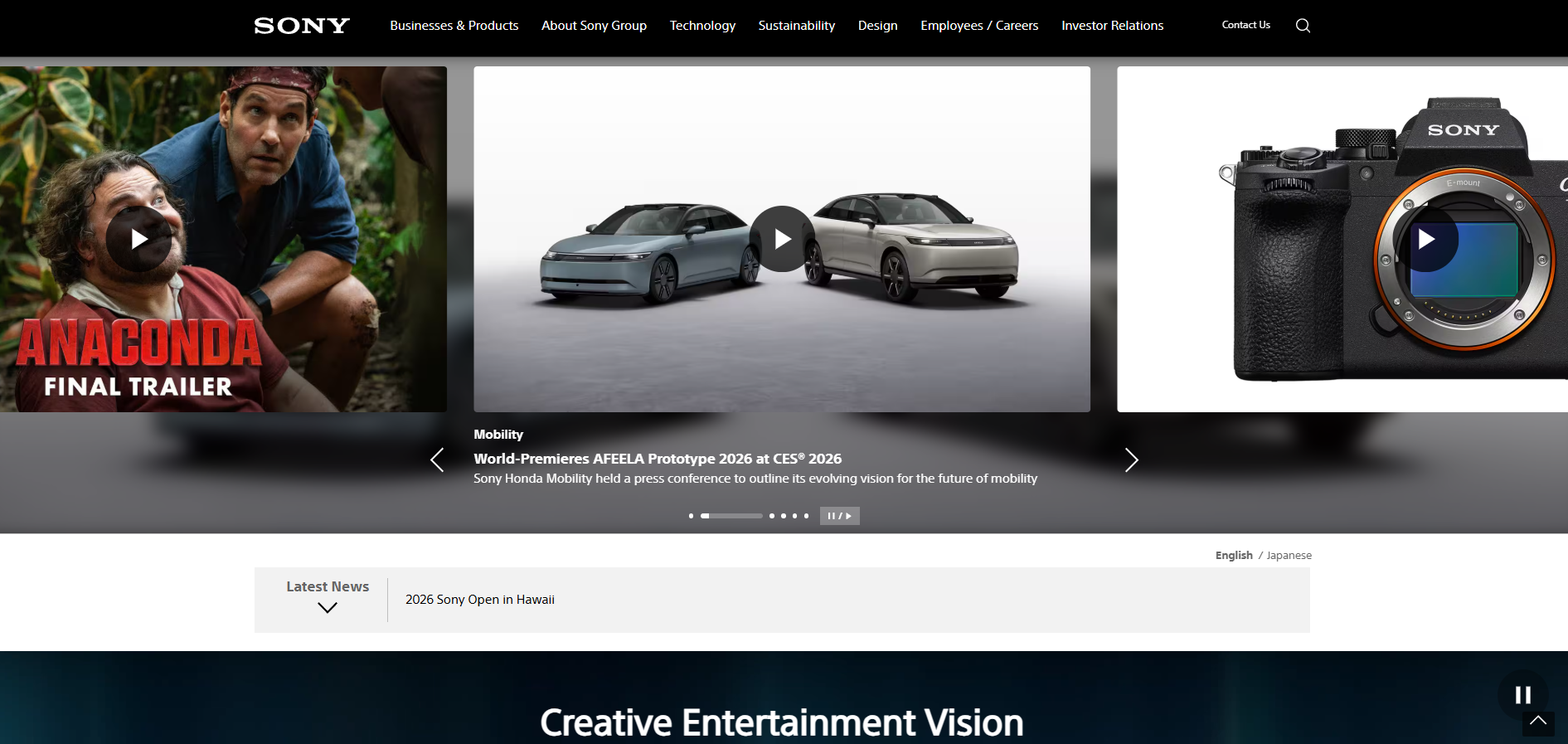 Kontakty Helpdesku Sony