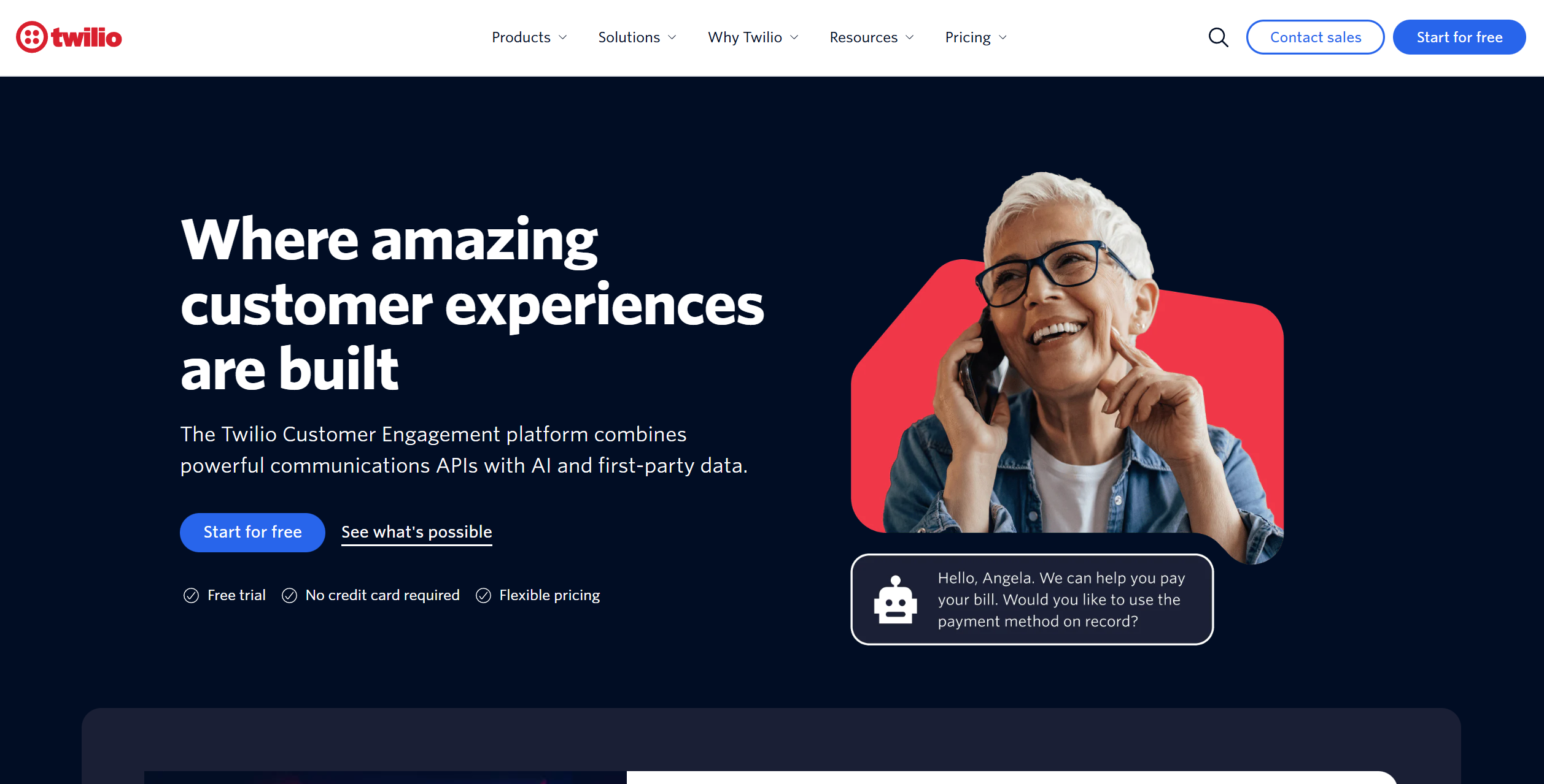 Kontakty Twilio Help Desk