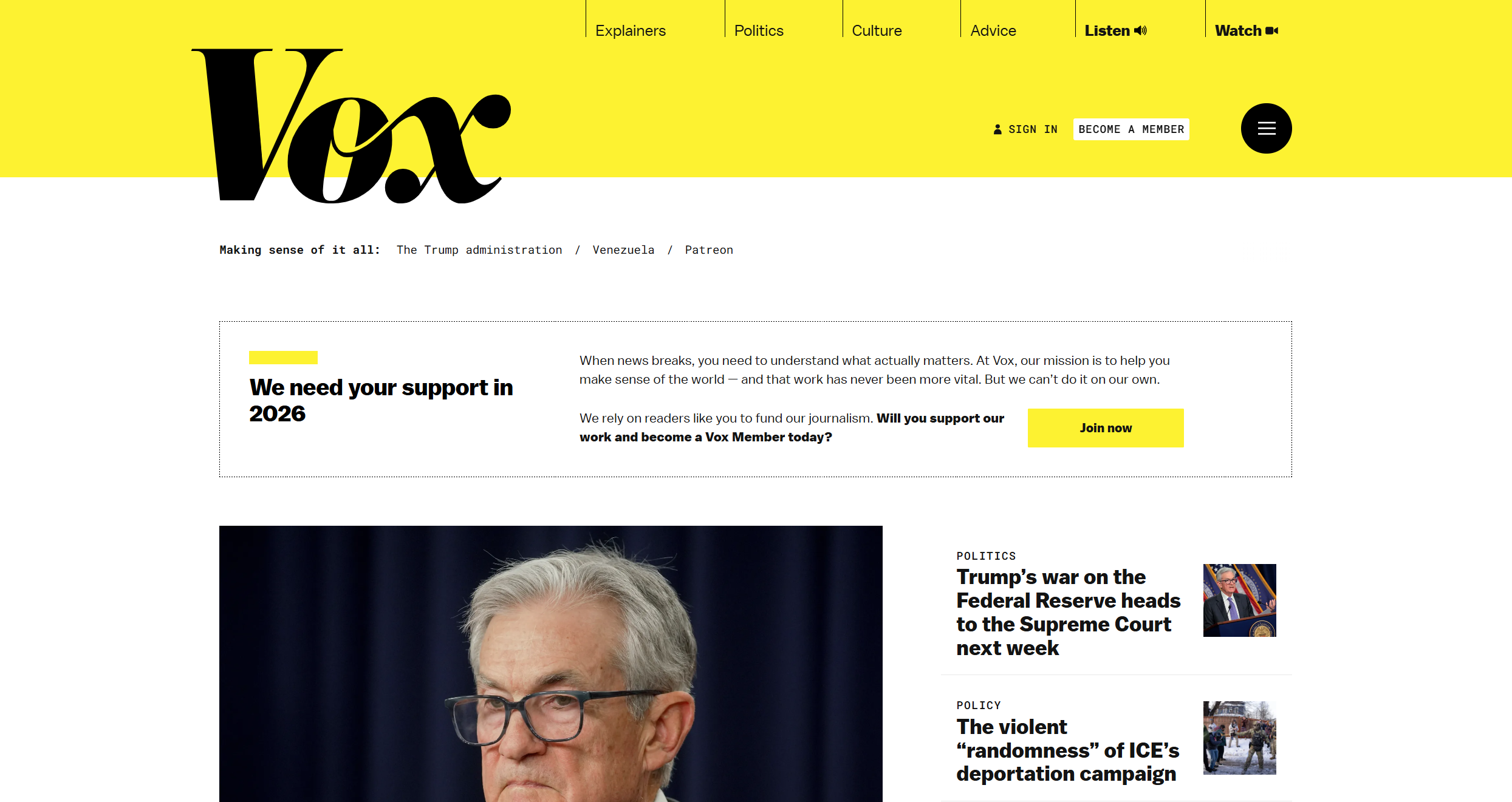 Dane kontaktowe działu obsługi klienta Vox