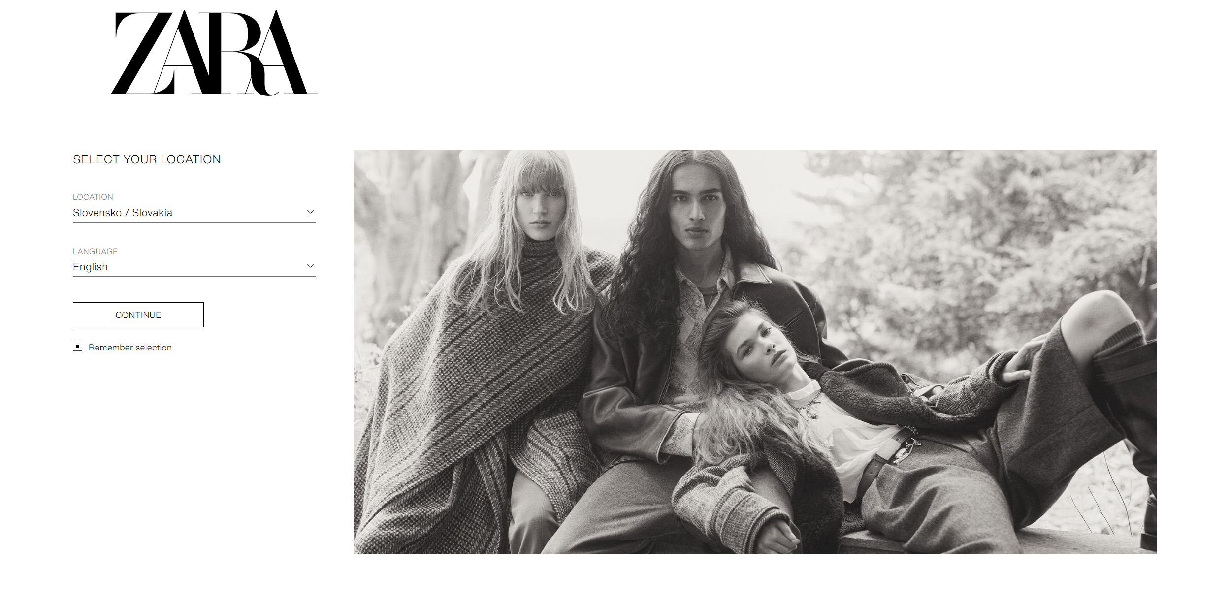 Kontakty Helpdesku ZARA