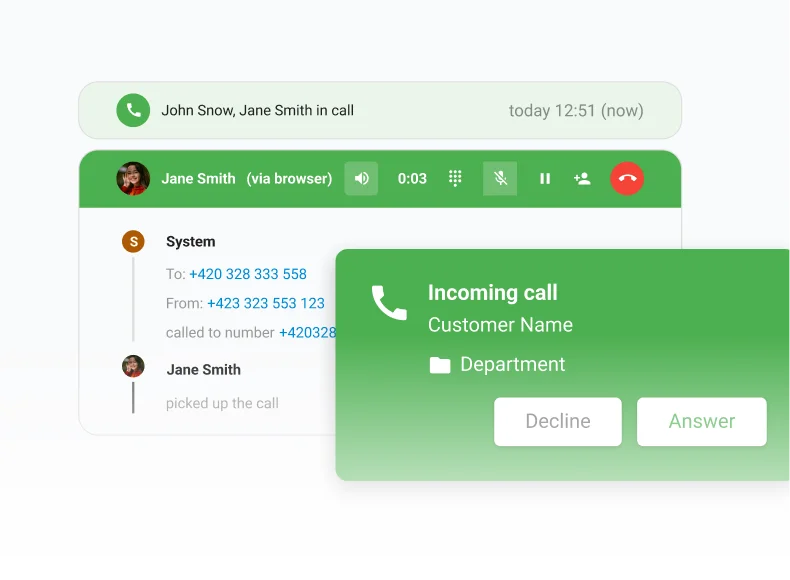 Wbudowane call center LiveAgent z funkcjami IVR i oddzwonienia
