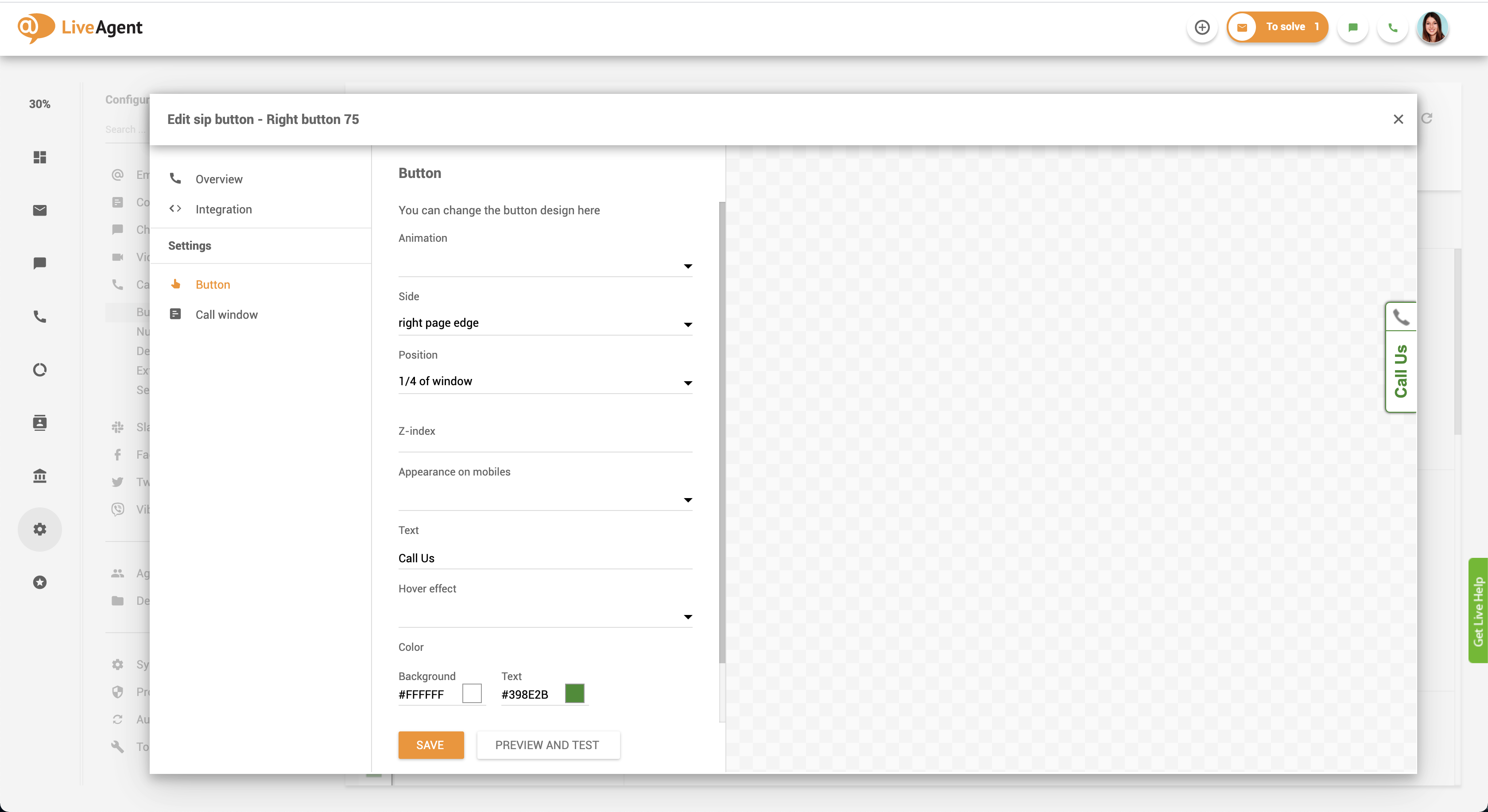 Dostosowanie przycisku
