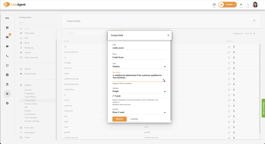 Tworzenie pola biletów