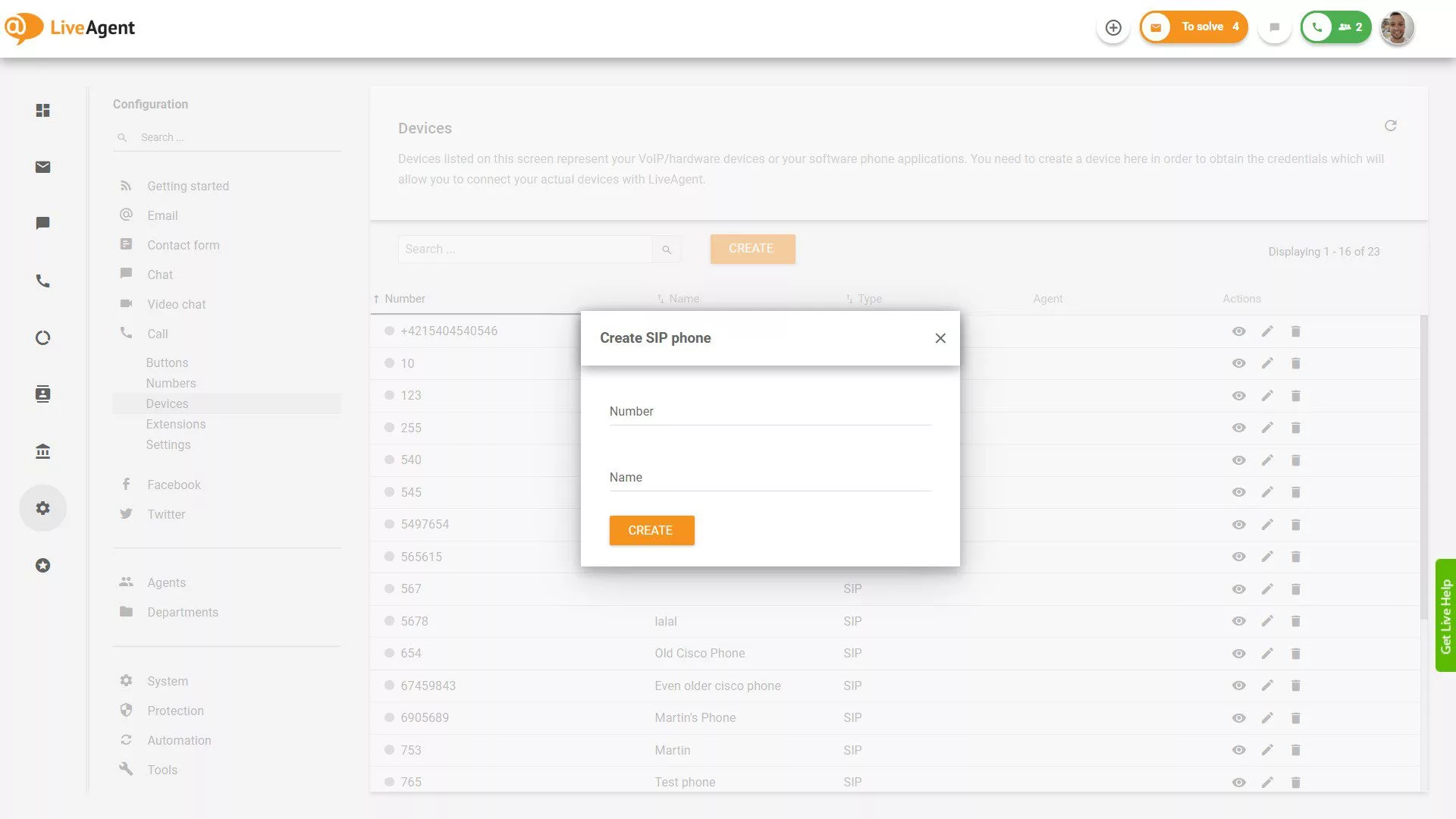 Urządzenia i aplikacje softfonów