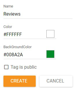 Modyfikowanie właściwości tagów w LiveAgent