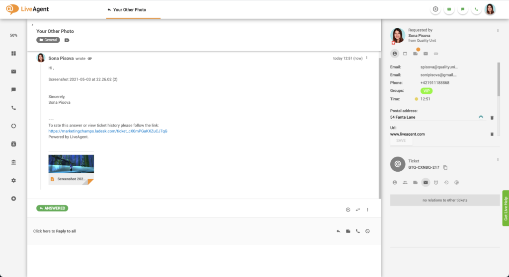 Wklejone załączniki obrazów w wiadomości e-mail