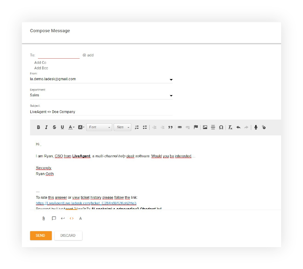Edytor WYSIWYG - Nowe zgłoszenie