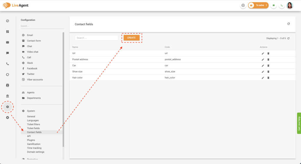 Tworzenie unikalnego pola kontaktu