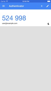 Aplikacja Google Authenticator
